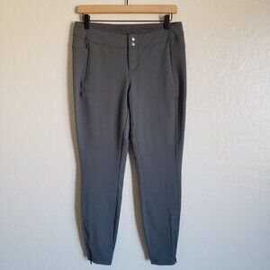 Kuhl Transcendr Zip Ankle Softshell Pant Green Size 8 Reg Hiking Outdoor Active